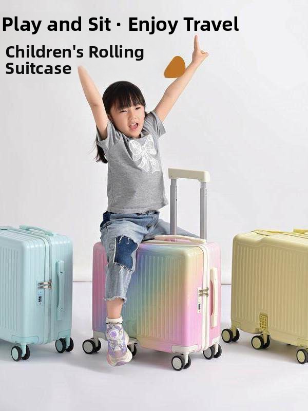 Aluminum Frame Carry On Luggage - 2026 New Children's Luggage Aluminum Frame