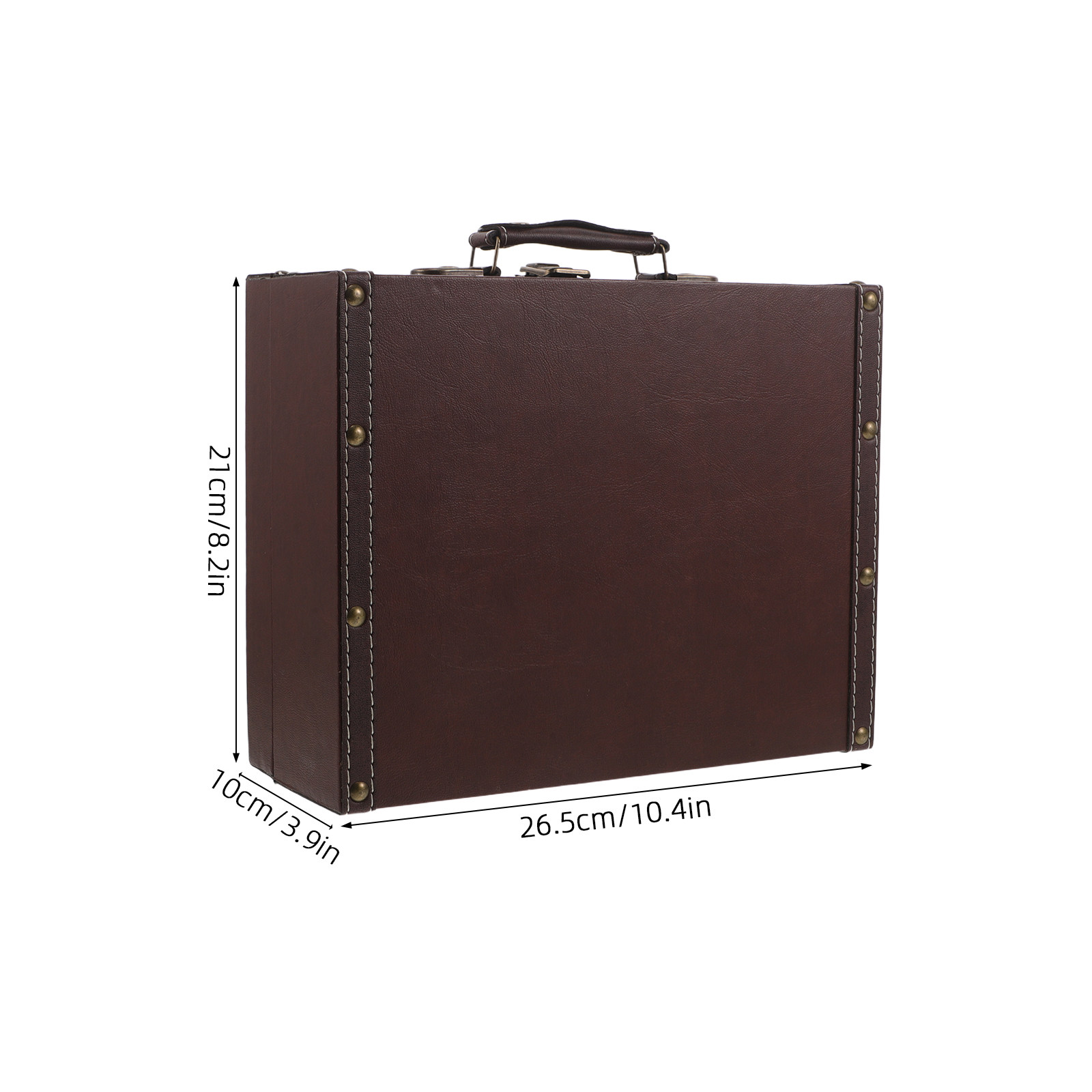 Wood Retro Storage Box Vintage - Retro Vintage Trunk Suitcase recension och pris