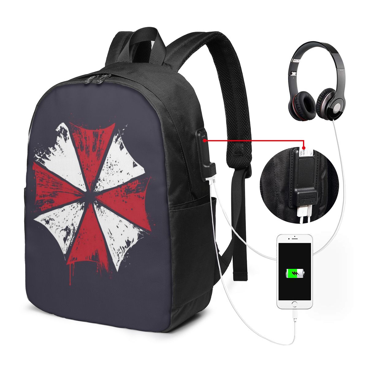 Movie Game Corporation Umbrell - Travel Bags recension och pris