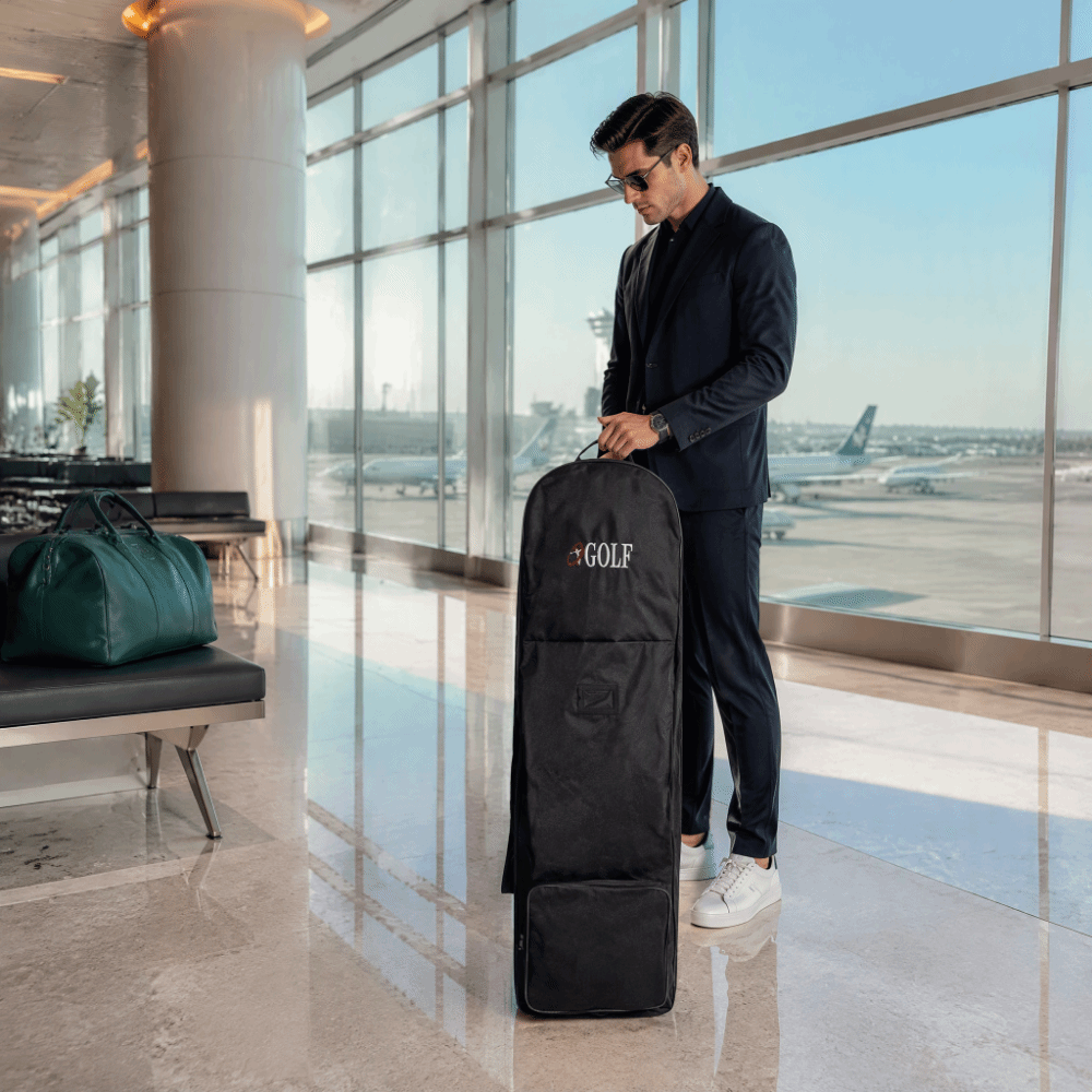 Black Golf Travel Bag Foldable - Foldable Rolling Luggage Bag recension och pris