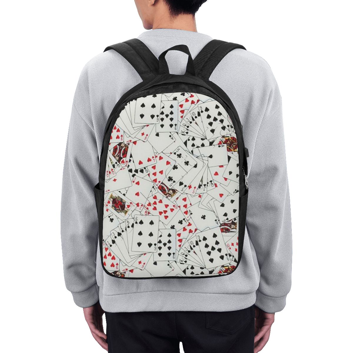 Playing Cards Poker Print Back - Backpacks recension och pris