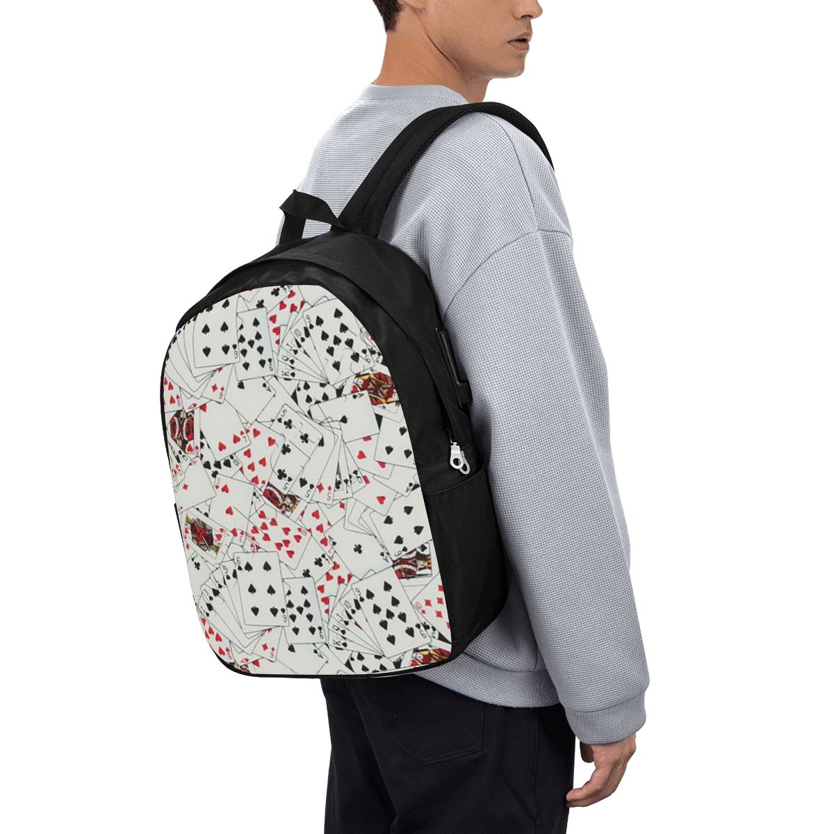 Playing Cards Poker Print Back - Backpacks recension och pris