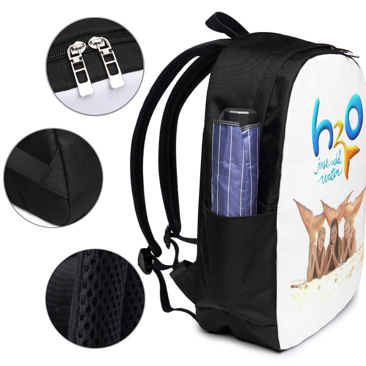 Cartoon Anime H2O Just Add Wat - Travel Bags recension och pris