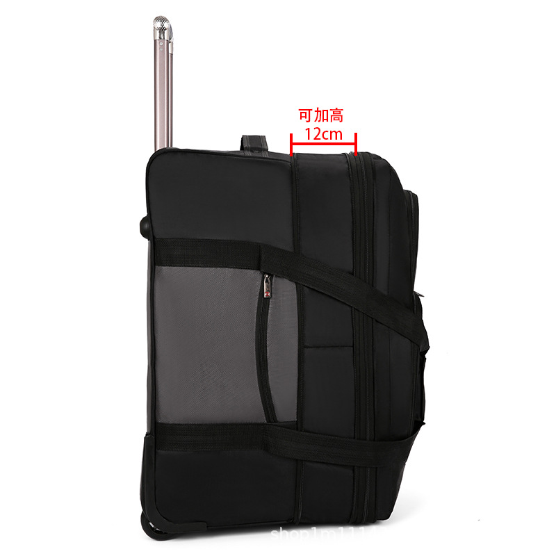 Heavy-Duty Wheeled Duffel Bag  - Foldable Rolling Luggage Bag recension och pris
