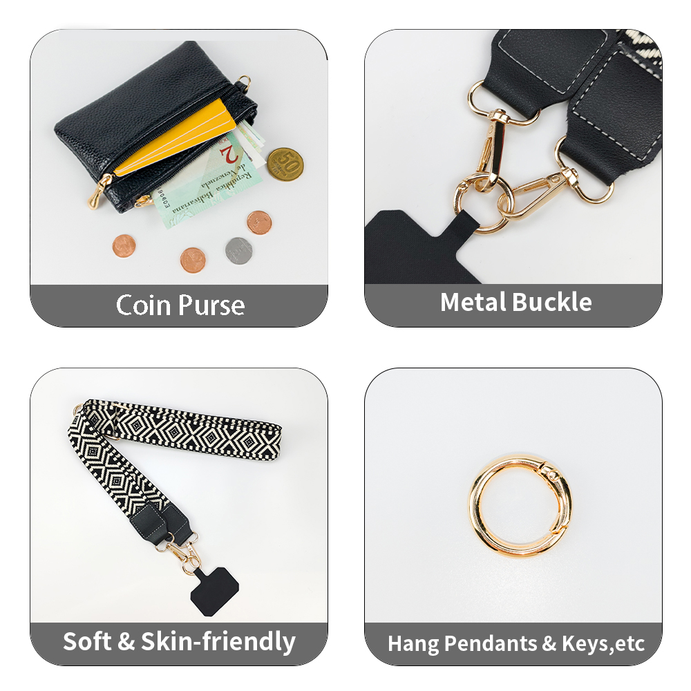 2 in 1 Phone Lanyard with Zipp - Wallets recension och pris