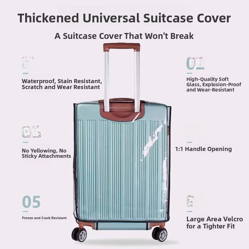 Thickened Protective Cover for - Luggage Protective Cover Transparent recension och pris