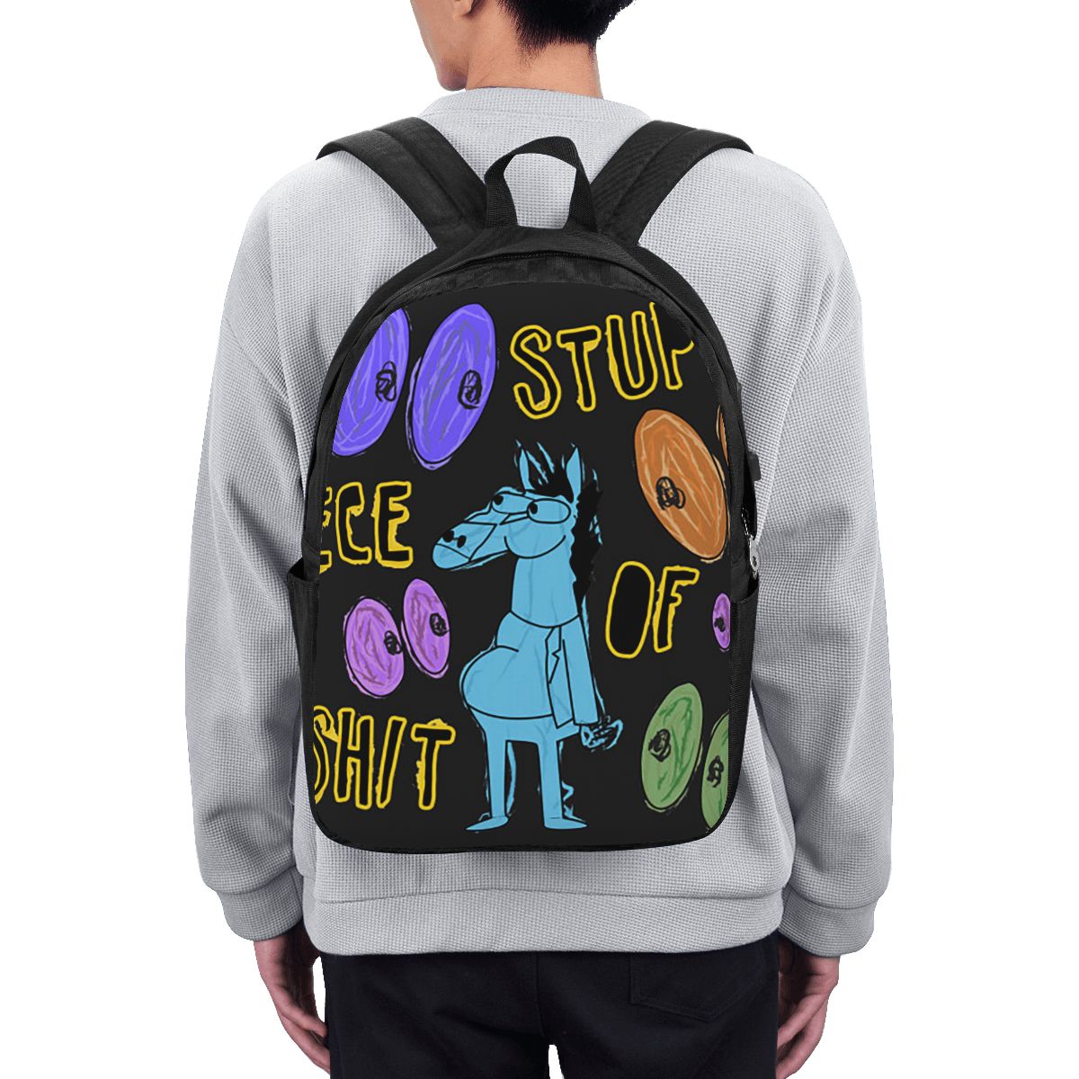 Cartoon Bojack Horseman Stupid - Backpacks recension och pris