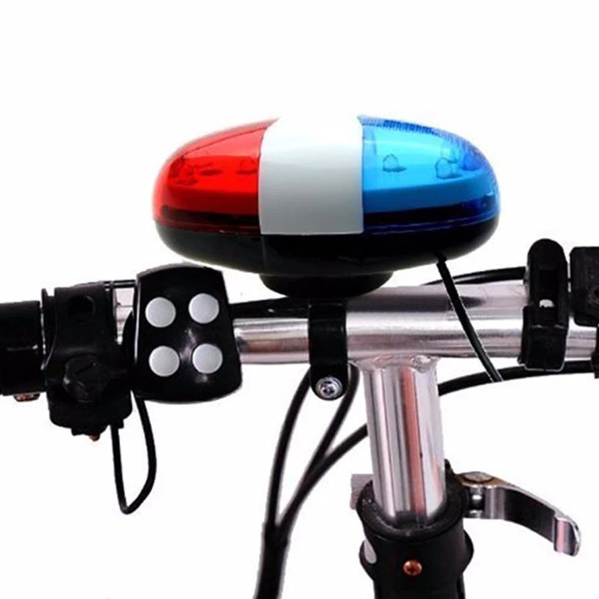 Bicycles Bell Police Car Light - Kids Ride On Suitcase Scooter recension och pris